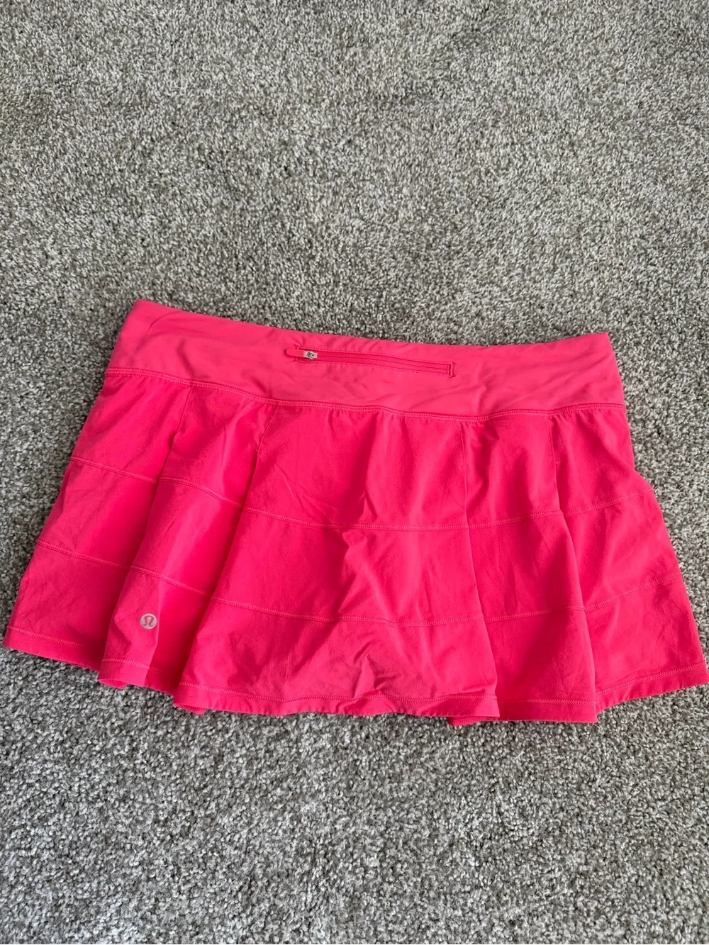 Lululemon Pace Rival Mid-Rise Skirt Pink Size 12 Athletic Skirt
